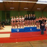 Championnat régional à Evreux Charlotte,Amandine,Florine,Morgane,Rachël.